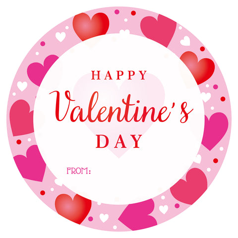 Happy Valentines Day Stickers Valentines Stickers 2 Inch Valentines Day Stickers 60Pcs Valentines Design from Label Stickers for Envelope Seal Card Valentines Day Decorations