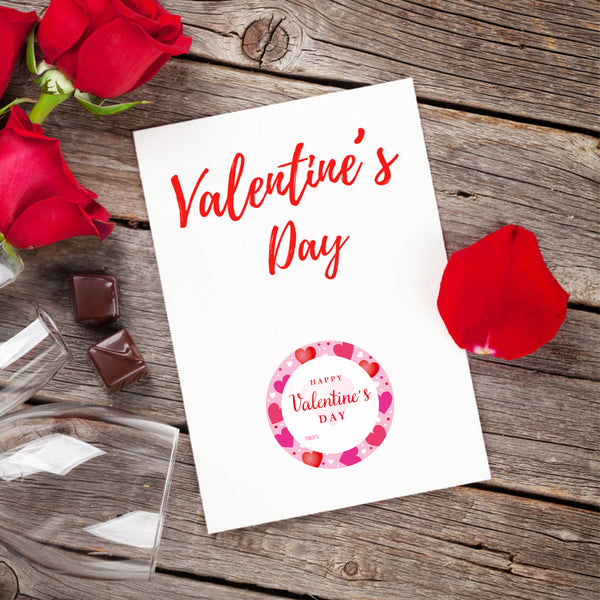 Happy Valentines Day Stickers Valentines Stickers 2 Inch Valentines Day Stickers 60Pcs Valentines Design from Label Stickers for Envelope Seal Card Valentines Day Decorations