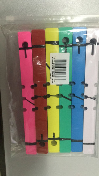 600PCS Multi Plastic Plant Tree Tags Lables 2x20cm Wrap Around Hanging Tags Nursery Garden Stakes Large Writing Surface