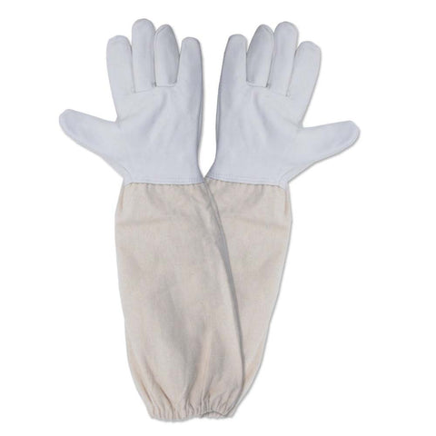Imker-Handschuhe Ziegenleder Imkerhandschuhe mit Belüfteten Handgelenken 48CM Perfekt für den Einsteiger Beekeeper