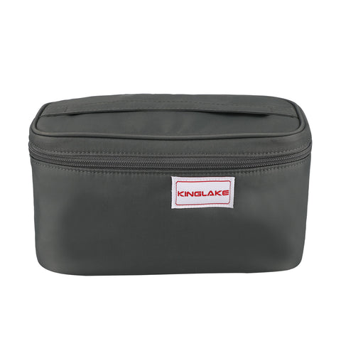 KINGLAKE Travel Bag for Men, Travel Organizer Water-resistant Bag for Daily Accessories, Black